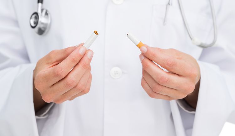 razões para deixar de fumar